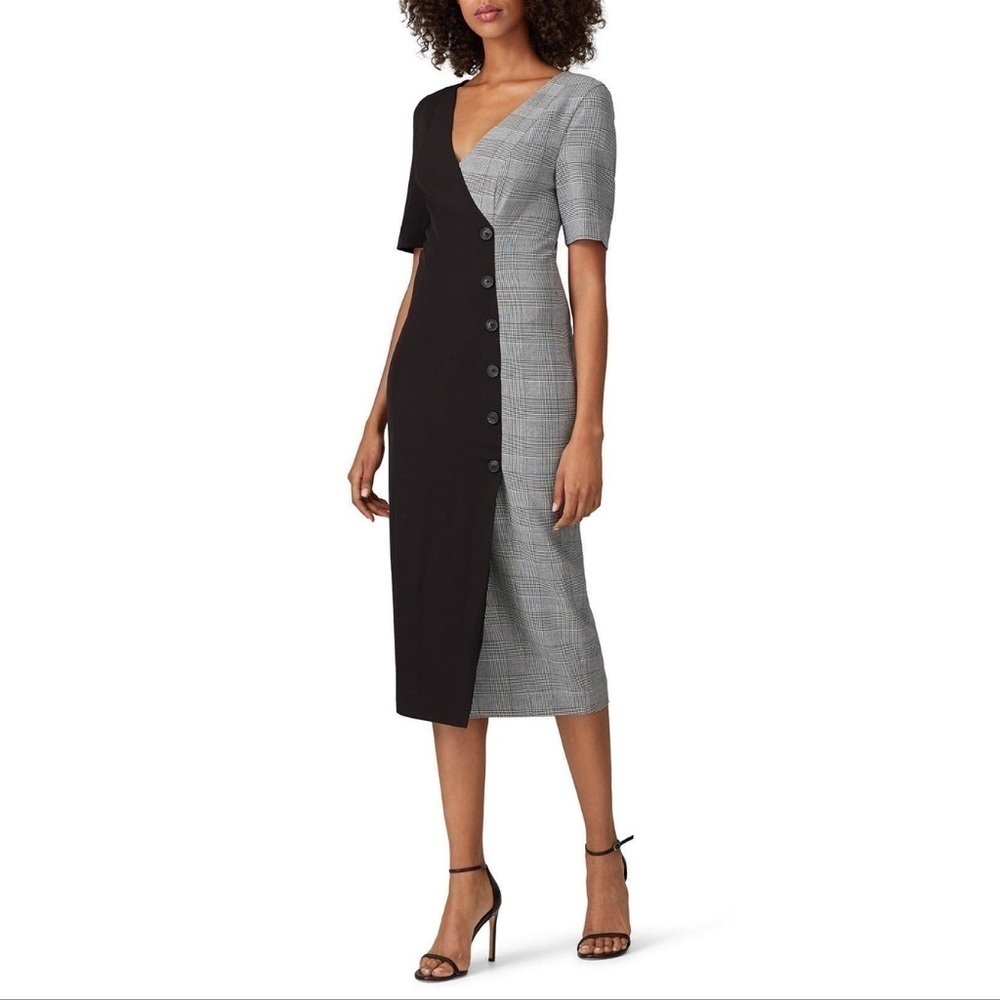 FAME AND PARTNERS Everly Plaid Dress